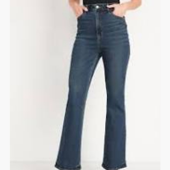 Old Navy Flare Jeans Higher High-Rise Size 2 - Picture 1 of 10